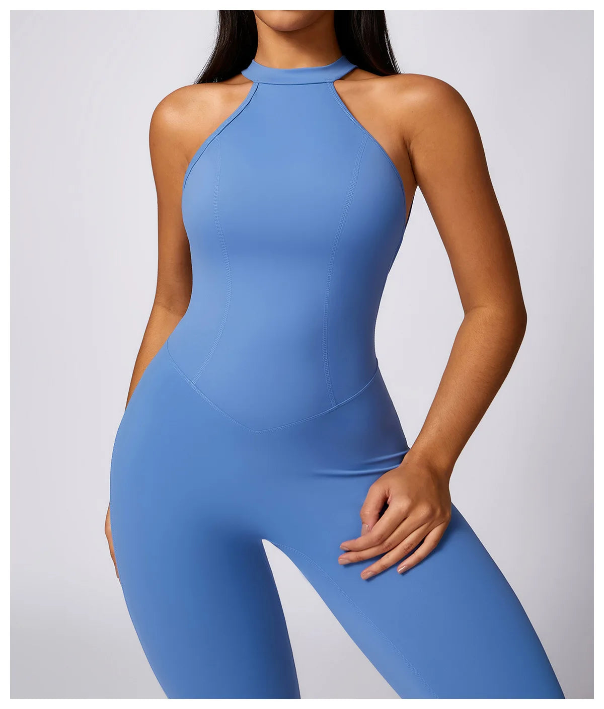 Ctenkevet Fitness Backless Bodysuit Women Gym Jumpsuit Woman Quick-Dry Yoga Clothes Short Workout Rompers Sports One-Piece Suit
