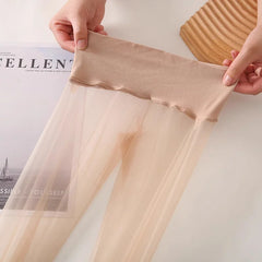 Ultra-Thin Seamless Women’s Sheer To-Toe Nylon Tights – Sexy Transparent Pantyhose