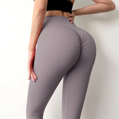 QINACTIVE Nylon Gym Yoga Pants Women Leggings For Fitness High Waist Long Pants Women Hip Push UP Tights Women
