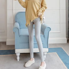Adjustable Big Size Maternity Leggings - High-Waist Soft Cotton Pregnancy Pants