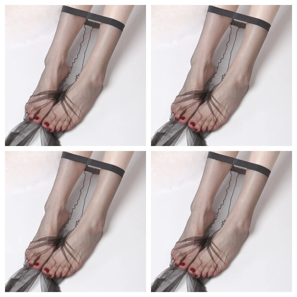 Ultra-Thin Seamless Sheer Pantyhose for Women Summer Nylon Tights