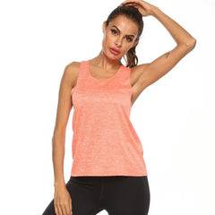 STOUREG Sleeveless Racerback Workout Tops for Women Quick Dry Yoga Tank Top Women Fitness Crop Top Yoga  Shirts