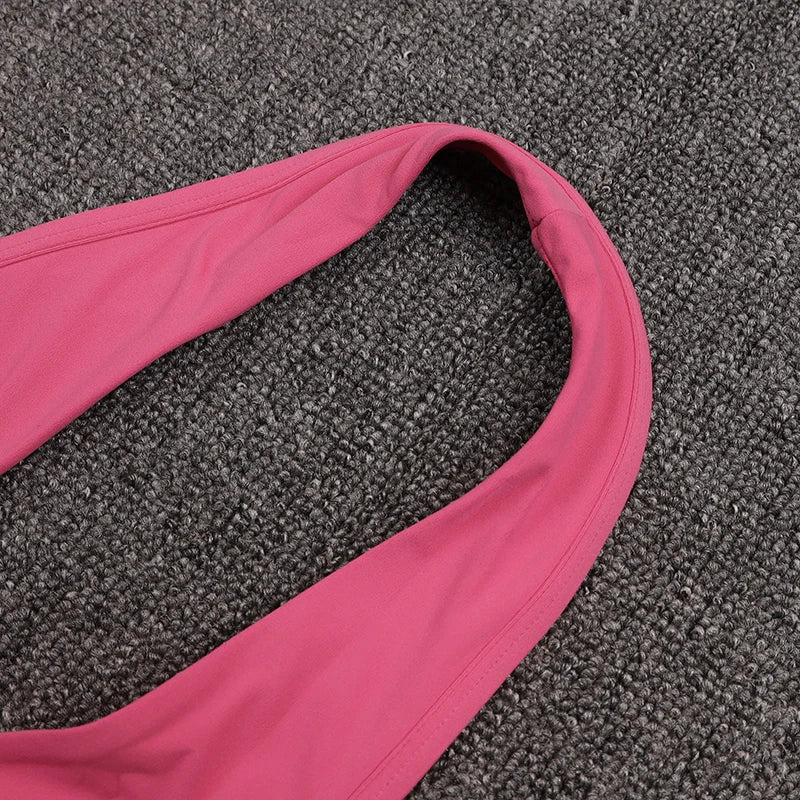 SOISOU Nylon Sexiest Bra Gym Sport Yoga Bra For Women Elastic Tight Breathable Chest Pad Removable Top Women Bikini 6 Colors