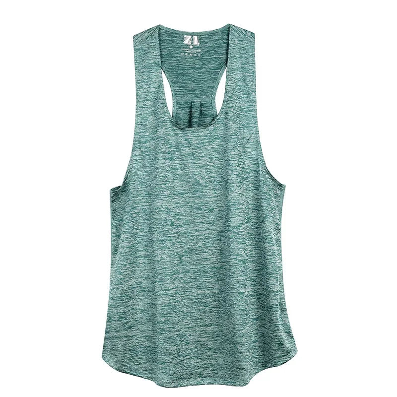 STOUREG Women Sleeveless Racerback Workout Yoga Tank Tops  Running Training Yoga Shirts Athletic Gym Fitness Sport Vest