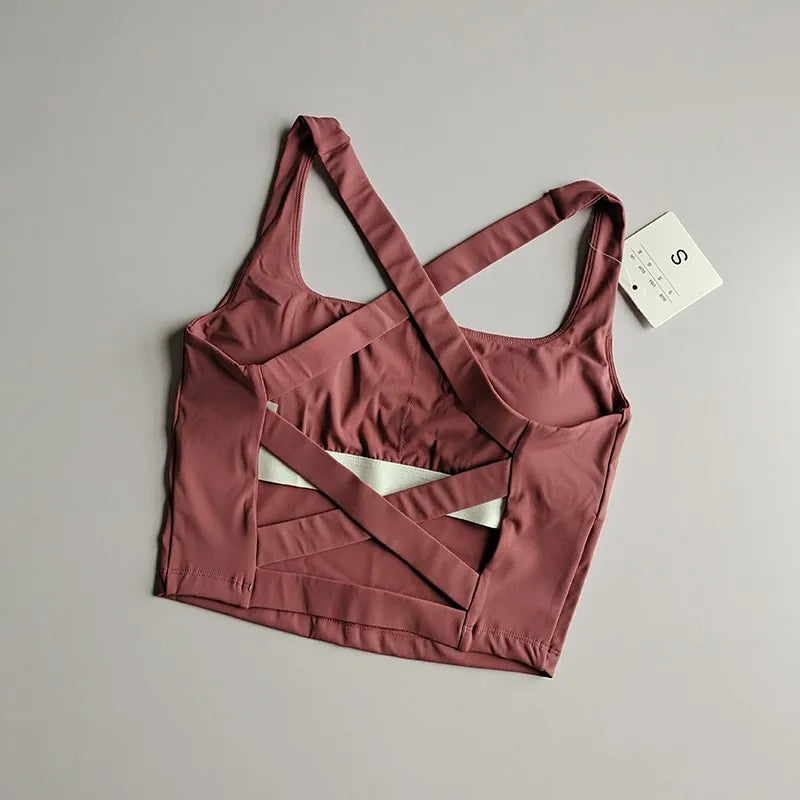 Women Sports Bra Seamless High Lmpact Sports Bra Sexy Yoga Fitness Top Sports Underwear Push-Up Bra Sportswear Sports Top Female