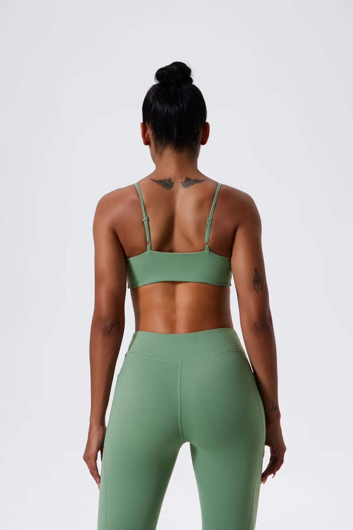 Ctenkevet Gym Sports Bra Women Push Up Workout Yoga Underwear Breathable Soften Crop Top Female Backless Fitness Bras