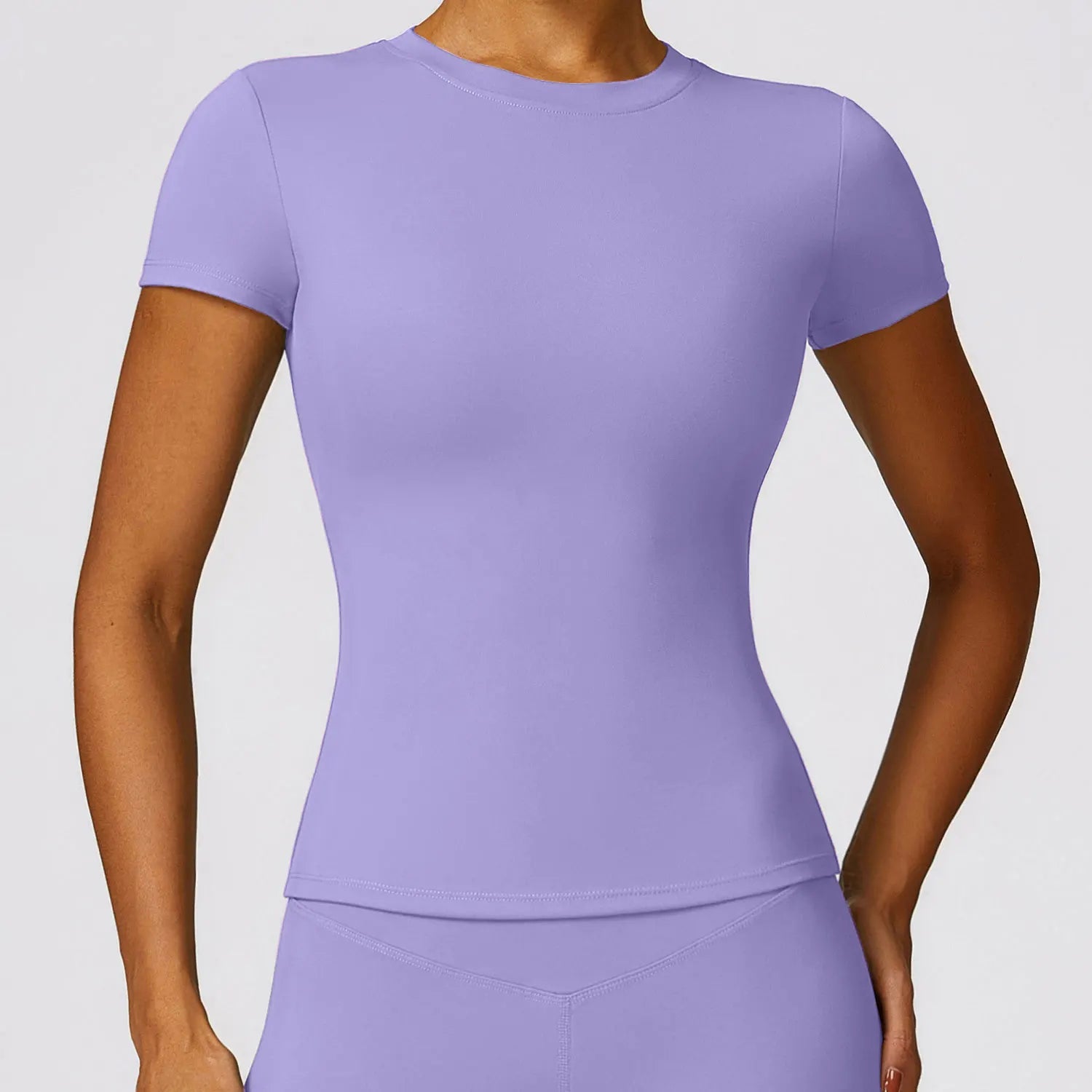 Women’s Slim Fit Sports Top – Breathable, Flexible & Workout Ready