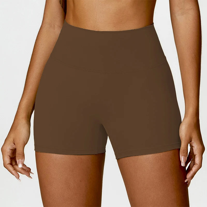 Ctenkevet High Waist Women Fitness Quick-Dry Sport Short Women Cycling Soft Training Shorts Jog High Waist Yoga Short Legging