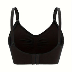5-Piece High-Quality Plus Size Nursing Bra - Seamless Push-Up Breastfeeding Underwear