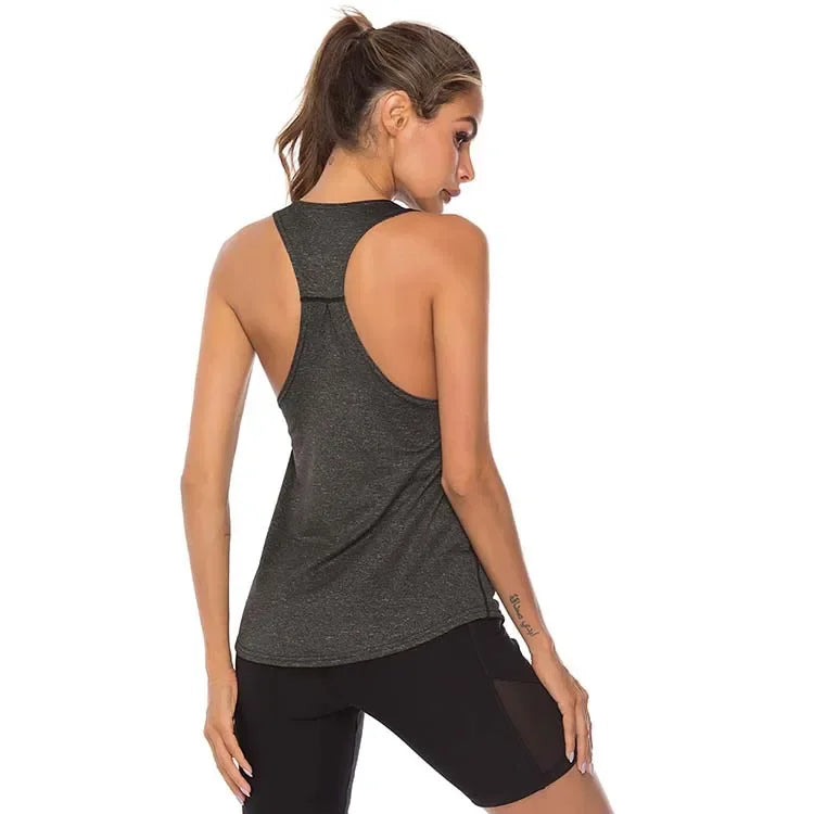 STOUREG Women Sleeveless Racerback Workout Yoga Tank Tops  Running Training Yoga Shirts Athletic Gym Fitness Sport Vest