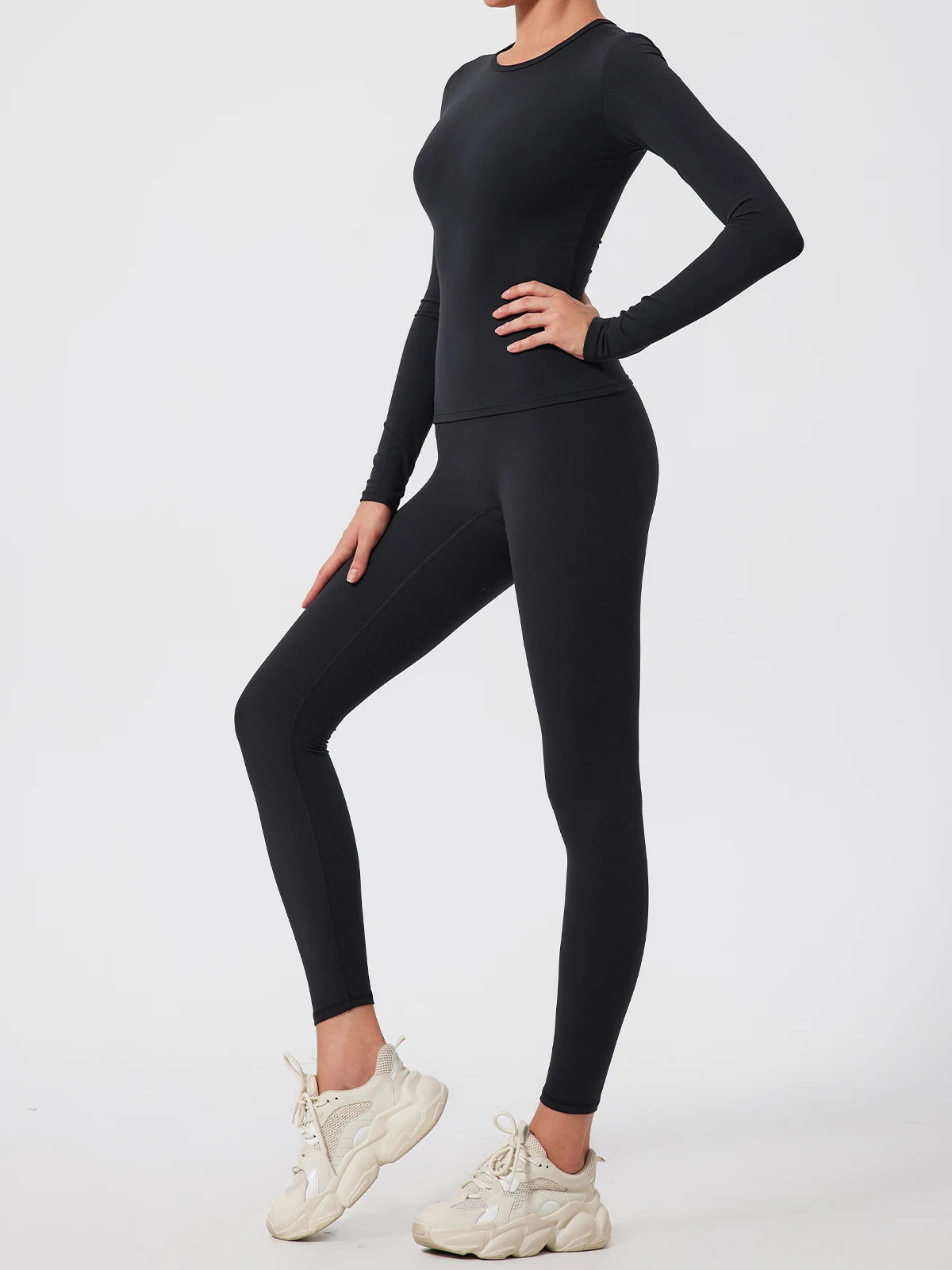 Ctenkevet women’s long sleeve sports shirt, gym fitness yoga top