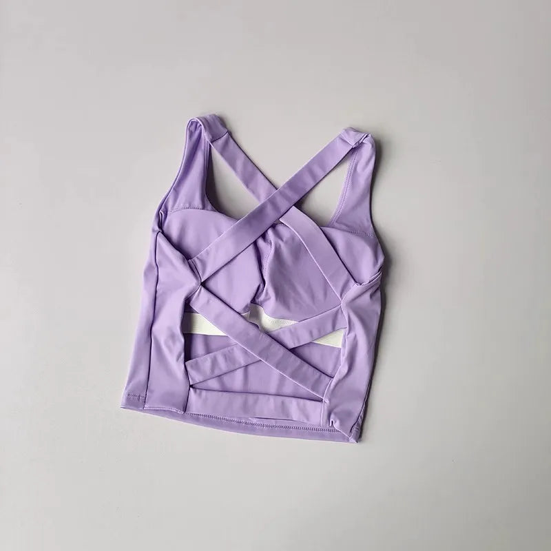 Women Sports Bra Seamless High Lmpact Sports Bra Sexy Yoga Fitness Top Sports Underwear Push-Up Bra Sportswear Sports Top Female