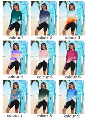 Women's UPF 50+ Sun Protection Shirt - Lightweight Long Sleeve Rash Guard