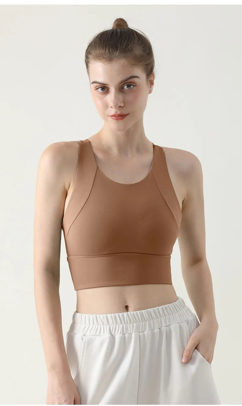 Women Sports Bra Top Push Up Fitness Yoga Bra Underwear Sport Tops For Women Breathable Running Vest Gym Wear Bralette Yoga Bra