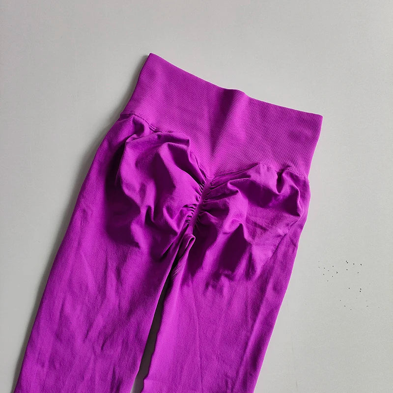 High Waist Naked Feeling Leggings Push Up Sport Women Fitness Running Hip Lift Yoga Pants Energy Seamless Leggings Gym leggings