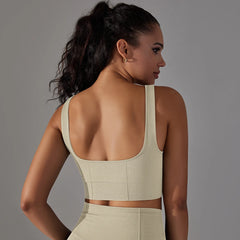 Women's Seamless Yoga Bra - Sexy Breathable Running & Fitness Underwear