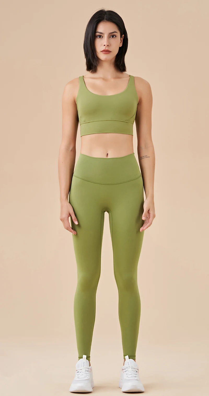 SOISOU Nylon Winter Warm Leggings Yoga Gym Women's Pants Invisible Waist Pocket Soft Elastic High Waist Sexy Woman Clothing
