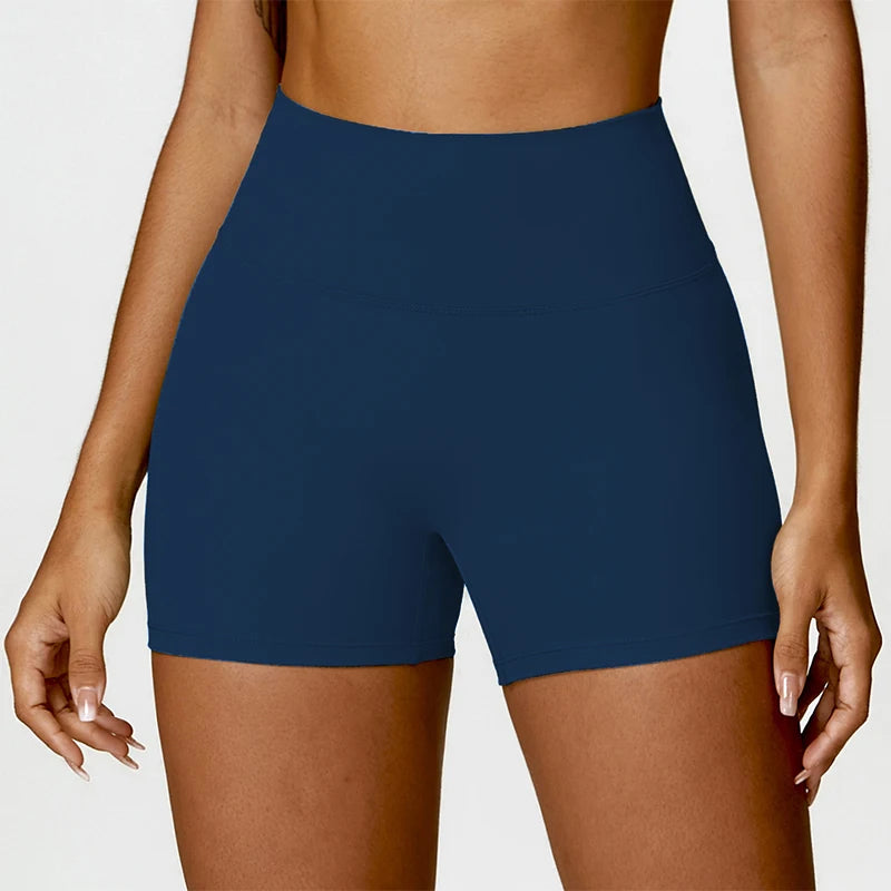 Ctenkevet High Waist Women Fitness Quick-Dry Sport Short Women Cycling Soft Training Shorts Jog High Waist Yoga Short Legging
