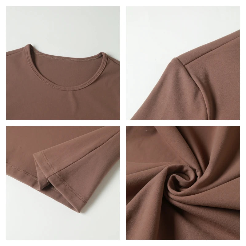 Ctenkevet women’s long sleeve sports shirt, gym fitness yoga top