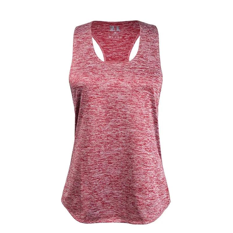 STOUREG Women Sleeveless Racerback Workout Yoga Tank Tops  Running Training Yoga Shirts Athletic Gym Fitness Sport Vest