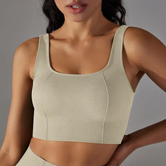 Seamless Yoga & Sports Bra | Sexy Breathable Gym Workout Bra | Befit