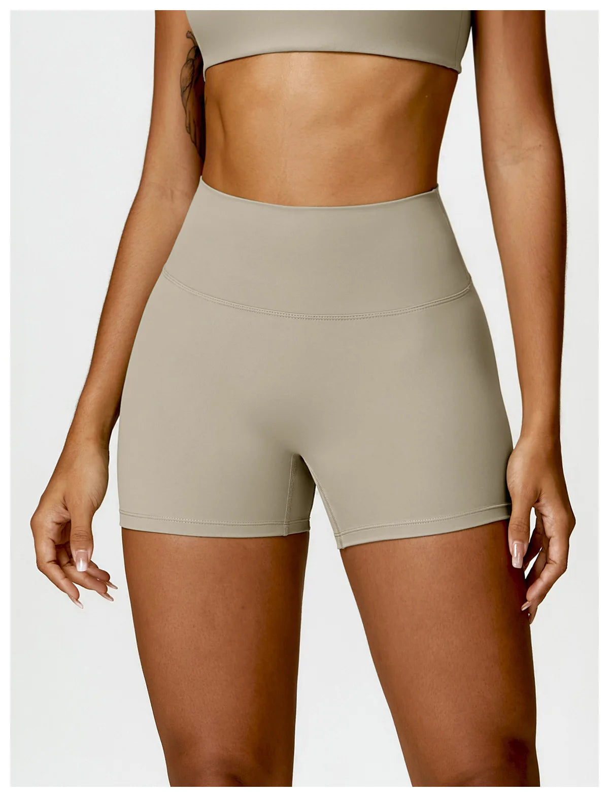 Ctenkevet High Waist Women Fitness Quick-Dry Sport Short Women Cycling Soft Training Shorts Jog High Waist Yoga Short Legging