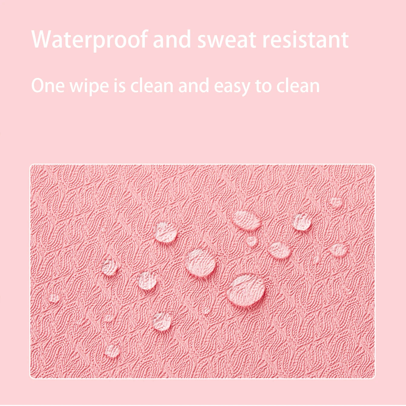 TPE eco-friendly yoga mat with strap, non-slip mat for women’s home fitness and Pilates.