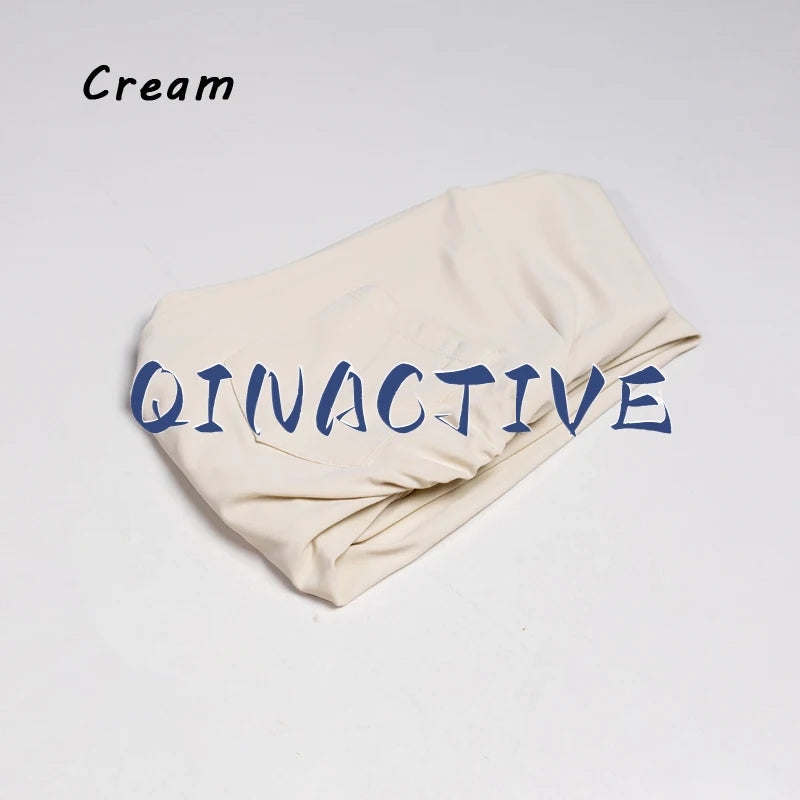QINACTIVE Nylon V Leggings Woman Yoga Pants For Women Scrunch Butt Yoga Leggings Workout Gym Tights Sexy Sports Legging Activewe