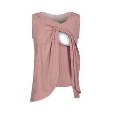 Summer Maternity Nursing T-Shirt | Button Breastfeeding Top | Befit