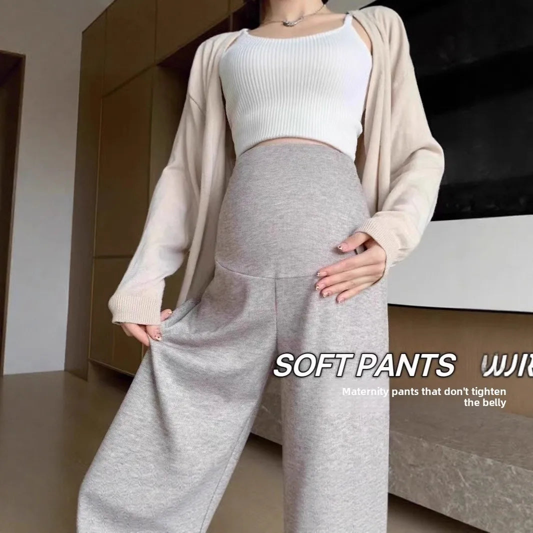 Wide-Leg Maternity Pants | Loose Straight Trousers | Befit