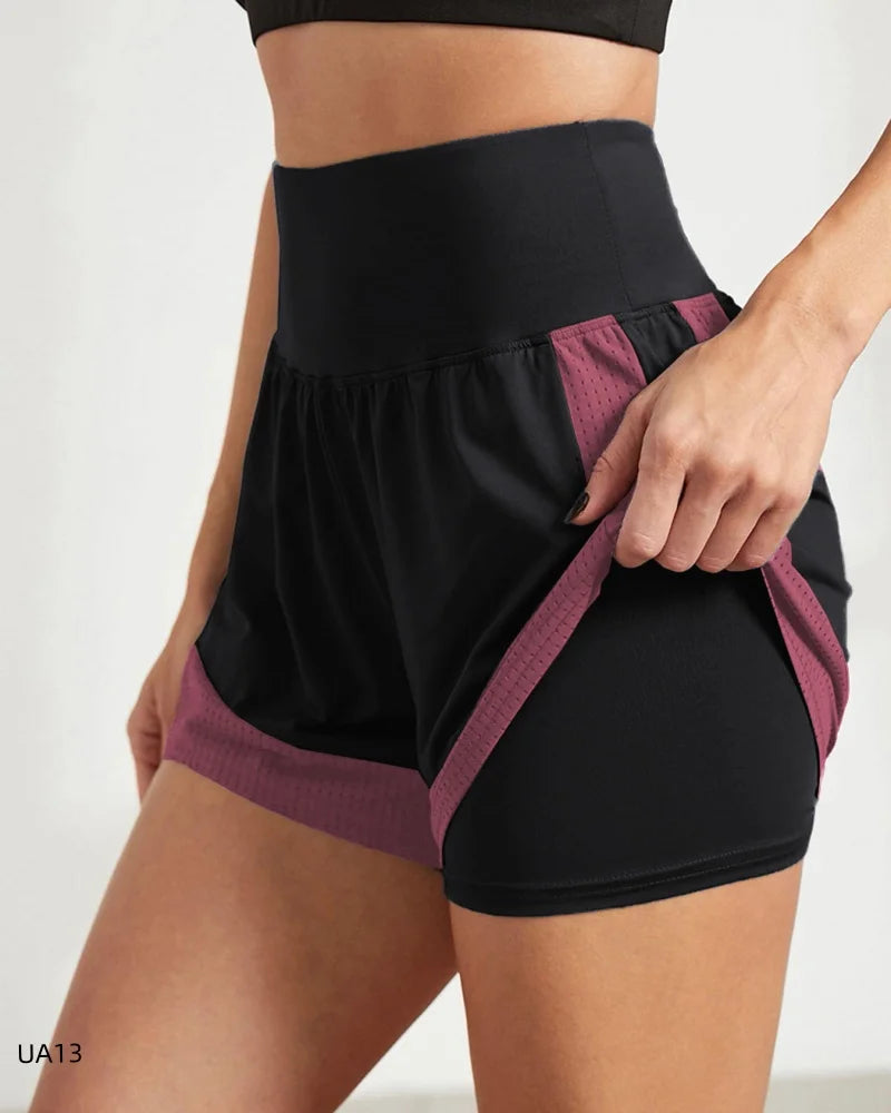Women's 2-in-1 Running Shorts | Gym & Beach Sportswear | Befit